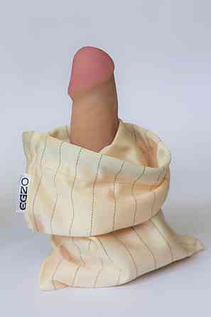 Фаллоимитатор EGZO Ciberskin DS006 ( 17 см х 4,2 см ) Sex Aura Киев