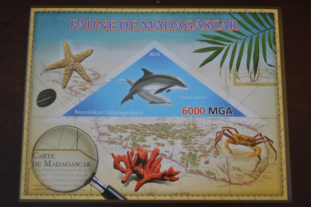 Мадагаскар. Фауна. Личности. Блок. 2014 р. (А-34) Полтава - фото 1