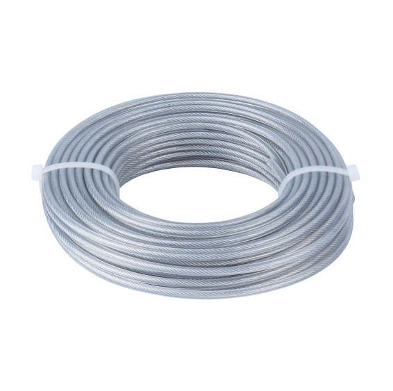 Ліска для тримера d2,4мм 15м зріз/круг з алюмінієвим кордом SIGMA Житомир - изображение 2