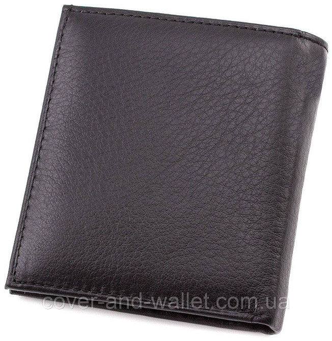 Компактний вертикальний чоловічий гаманець із монетницею Marco Coverna 018 Київ - фото 6