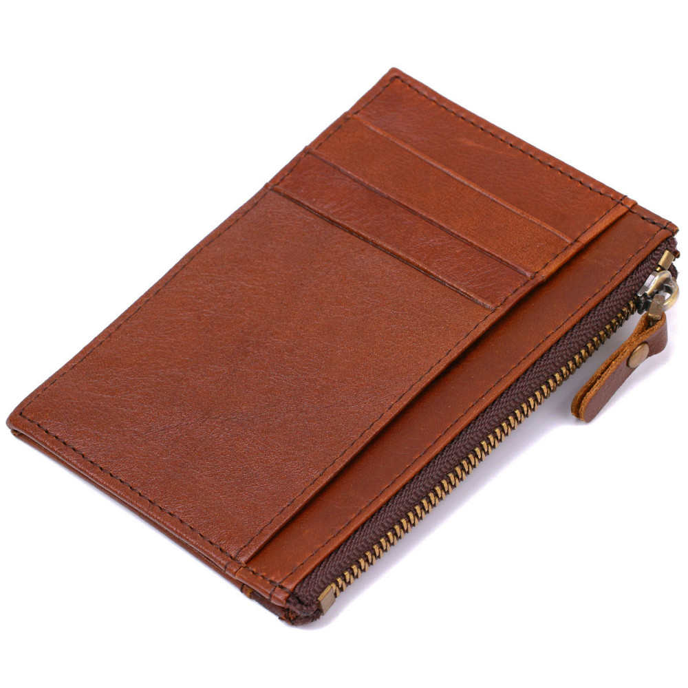 Візитниця зі шкіри Vintage 20695 Коричневий Київ - фото 1