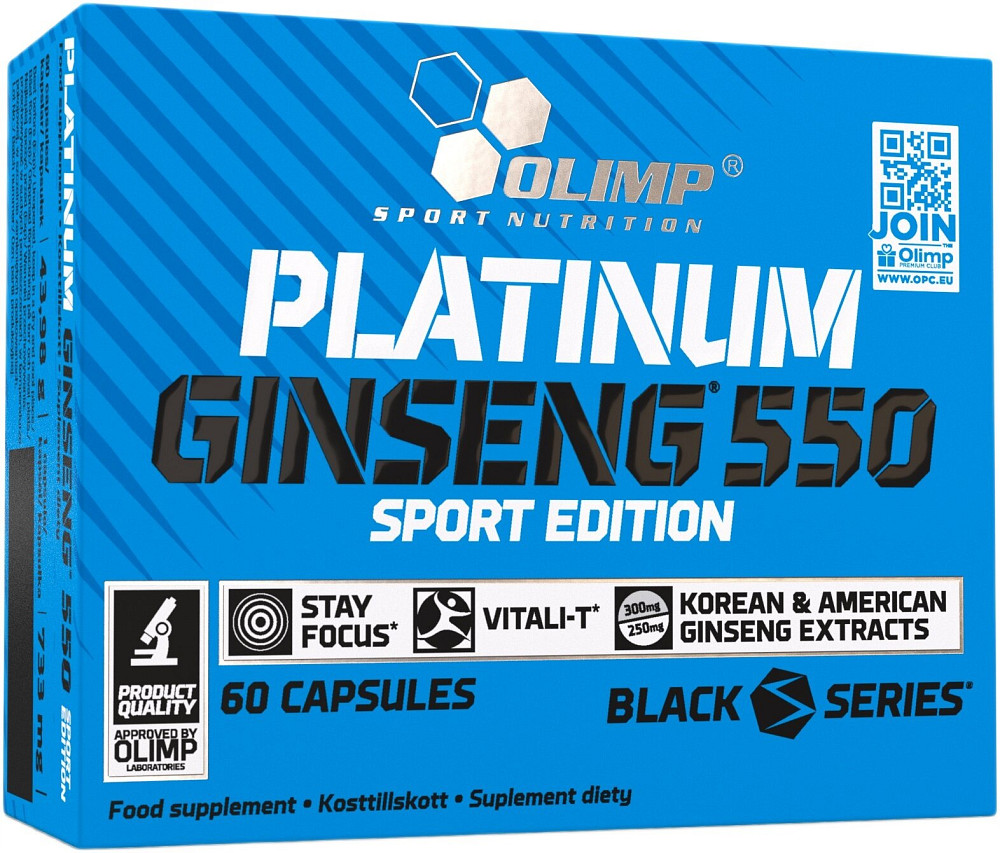 Platinum Ginseng Sport Edition 60 caps Луцк - изображение 1