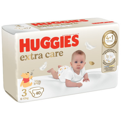 Подгузники Huggies Extra Care Size 3 (6-10 кг) 40 шт (5029053574400) Винница - изображение 8