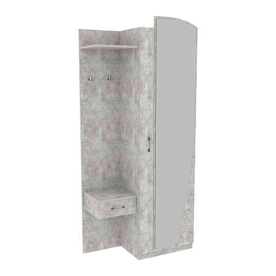 Прихожая Соло-1, Бетон, 1000/400/2140 Львов