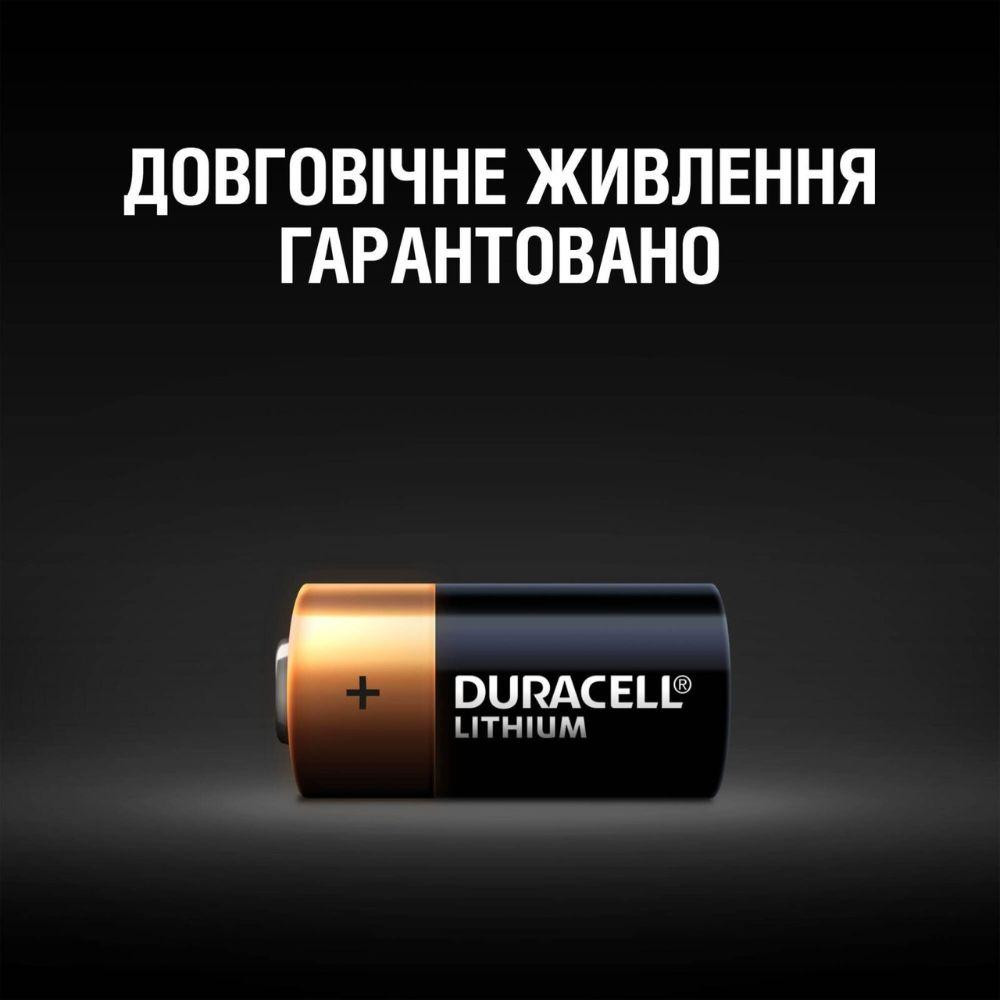 Батарейка Duracell CR2 (2шт) Київ - фото 3