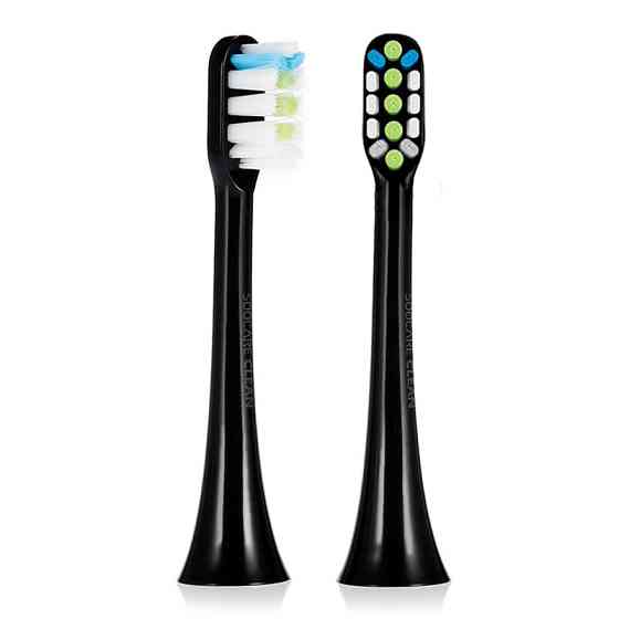 Насадка для зубной щетки Xiaomi SOOCAS X1/X3/X5 BH01B (Черные, 2 шт) Николаев