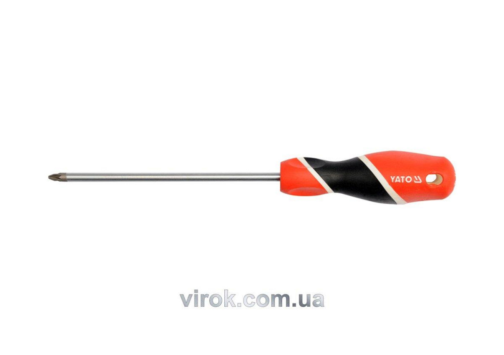 Отвертка крестовая YATO PZ2 х 150 мм Одесса - изображение 1