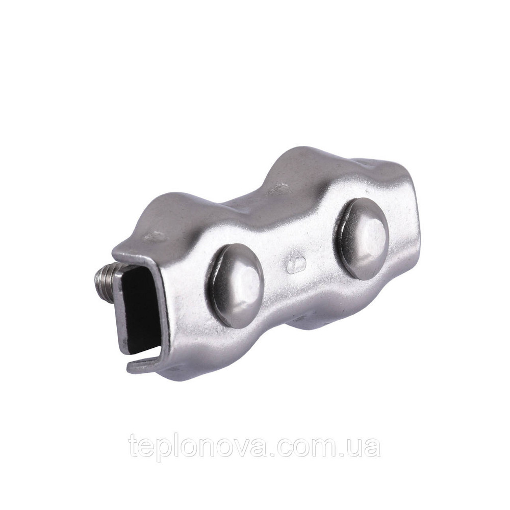 Затискач для троса ніж.3 мм, подвійний Чернівці - фото 1