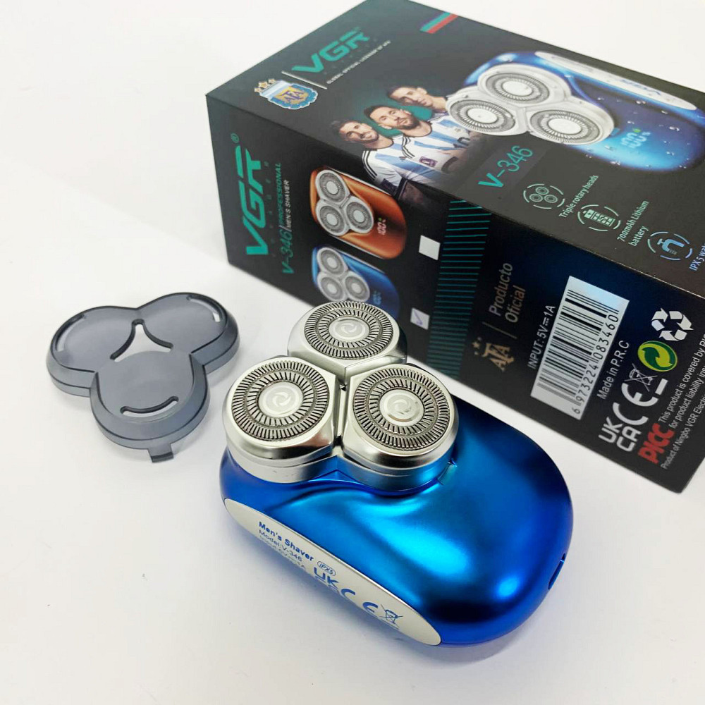 Бритва професійна для гоління VGR, Вологостійка електрична бритва, Бритви електричні NH-23 Львів - фото 8