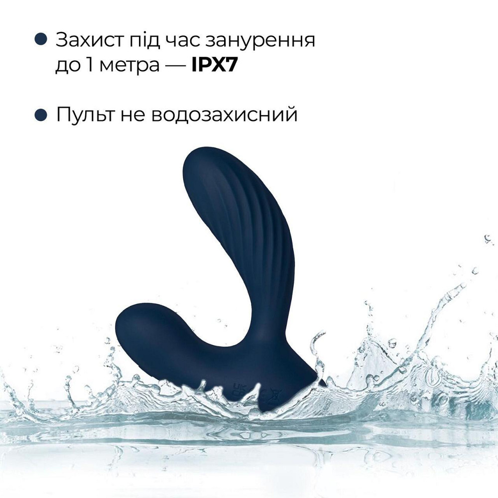 Інтерактивний масажер простати та вібратор точки G Svakom Vick Neo 2, підігрів, поворот стовбура, пульт ДК Sex Aura Київ - фото 9