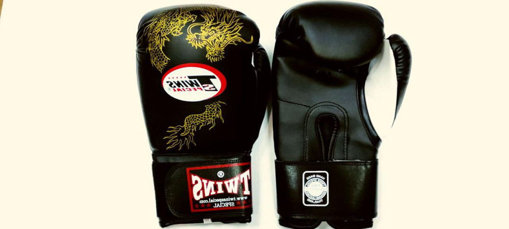 Перчатки боксерские Twins Вишнёвое - изображение 1