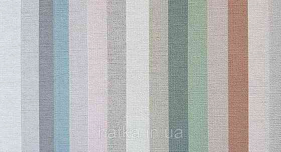 Шпалери вінілові на флізеліні AS creationTempo метрові однотонні під тканину бавовна дрібна смужка коричневі Київ