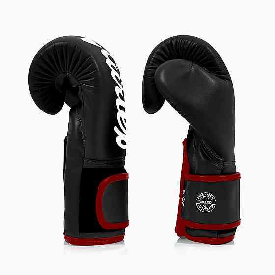 Боксерські рукавиці Fairtex BGV14 Black 16 унцій (бинти в комплекті) Каменское
