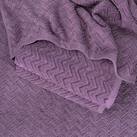 Набор махровых полотенец Жаккардовых с велюром 3шт GM Textile 40x70см, 50x90см, 70x140см 550г/м2 (Те Сумы - изображение 6