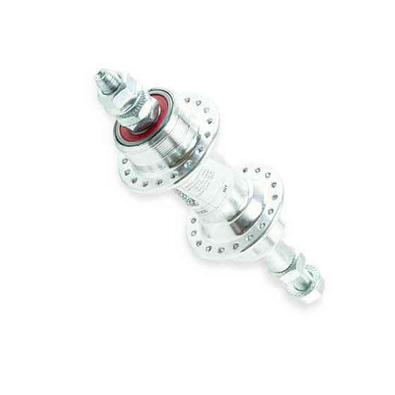 Веловтулка на колесо в сборе (алюминий 36 спиц, под диск, на промподшипнике) задняя Мукачево