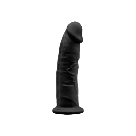 Фалоімітатор SilexD Robby Black (MODEL 2 size 6in), двошаровий, силікон + Silexpan, діаметр 3,5см Львів