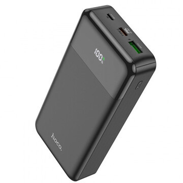 Универсальная зарядная батарея Hoco J102A 20000mAh Cool figure PD20W+QC3.0 (Черный) Винница - изображение 1
