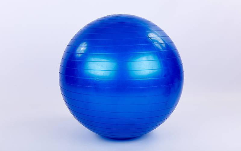 Мяч для фитнеса (фитбол) глянец 85см Zelart FI-1982-85 Вишнёвое - изображение 5