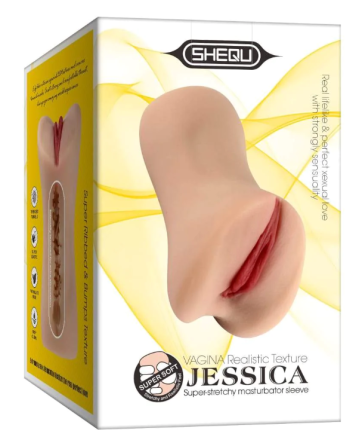 Мастурбатор в виде вагины Jessica без вибрации Sex Aura Киев