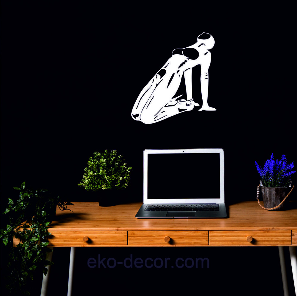 Декоративне настінне Панно «Дівчина», Декор на стіну Київ - фото 1