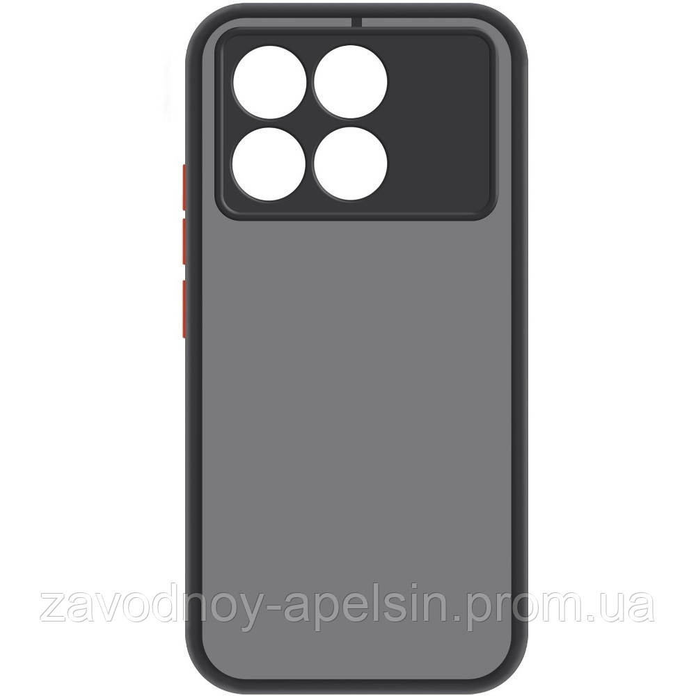 Xiaomi Poco F6 Pro Чохол матовий Захист камери (TPU+PC) Одеса - фото 1