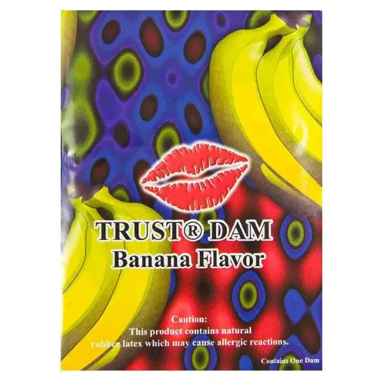 Латексна серветка Latex Dental Dams Banana 1 шт Львів