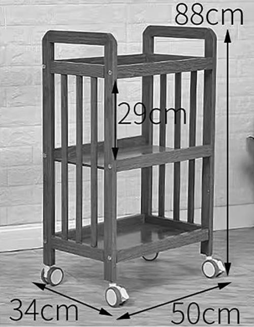 Етажерка для ванної на коліщатах "Олвейн" робуста Миколаїв - фото 2