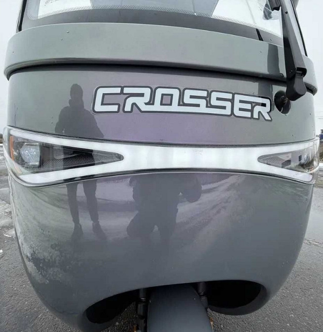 Електроскутер 3-х колесный  кришой CROSSER TR-7 1000W-72V-24Ah Дощовик. Харків - фото 3