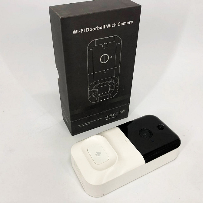Камера видеонаблюдения с удаленным доступом и микрофоном SMART DOORBELL X5 wifi, Камера уличная вайфай SB-81 Львов - изображение 4
