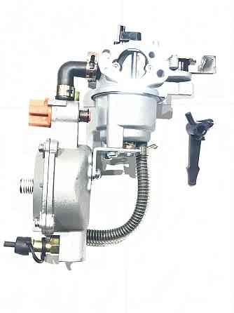 Карбюратор мотоблок 168F/170F (6,5/7Hp) з газовим редуктором (пропан-бутан) (механізм важільний) з перемикачем Мукачево