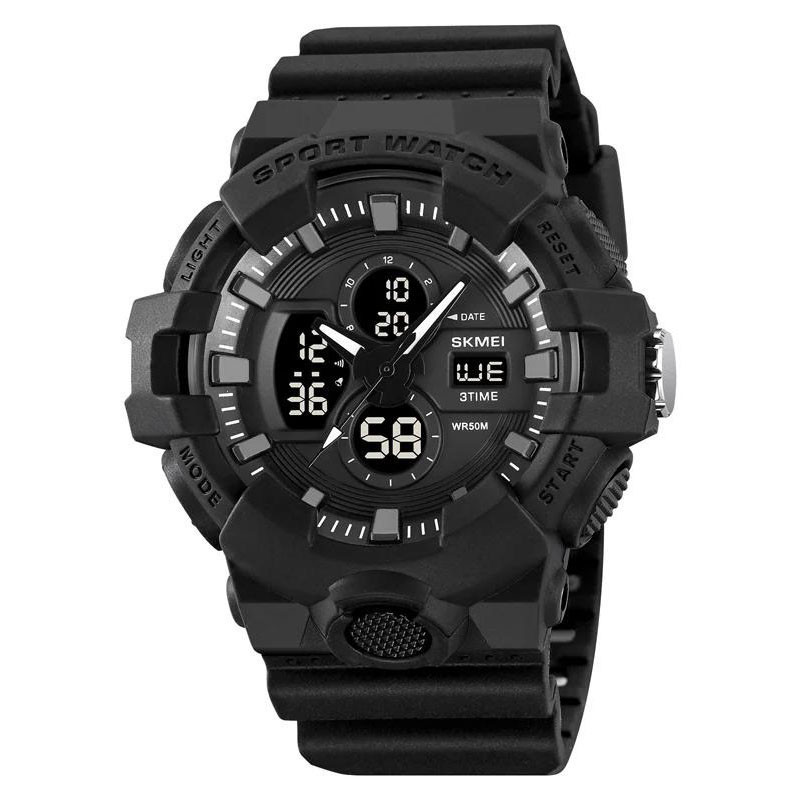 Часы наручные мужские SKMEI 2117BK TC-11 Киев - изображение 1