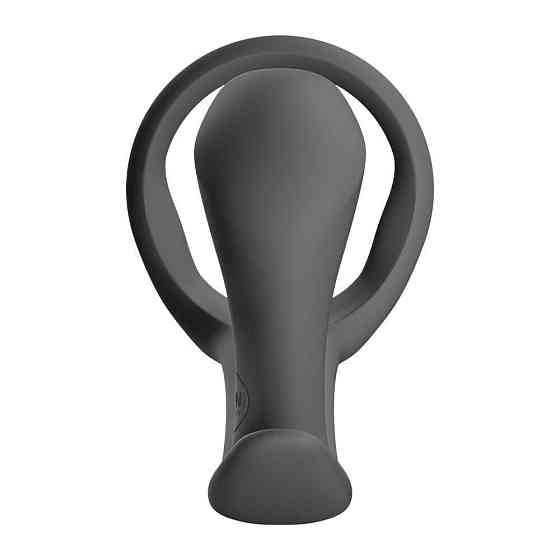Анальна пробка з ерекційним кільцем Fun Factory BOOTIE RING Black (м'яте паковання!!!) Sex Aura Київ