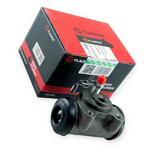 Цилиндр заднего тормоза УАЗ 452, 469, 3741, 3151 старый образец (трубка d 12 мм, поршень d 32 мм) (ЗТЦ) колесный Мукачево