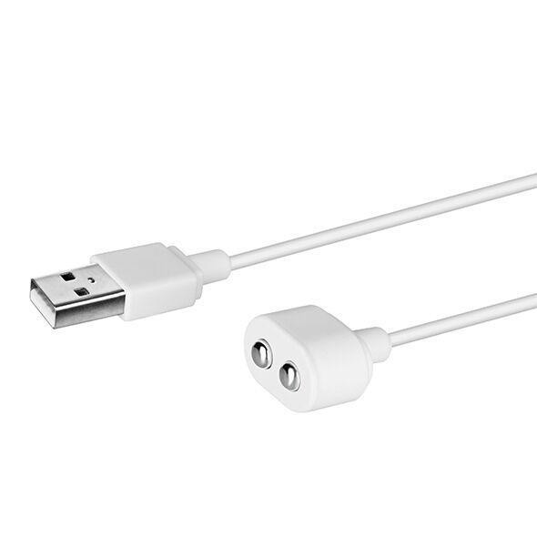Зарядка (запасной кабель) для игрушек Satisfyer USB charging cable White Sex Aura Киев - изображение 2