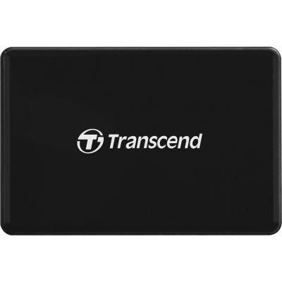 Зчитувач флеш-карт Transcend USB 3.1 Black (TS-RDF8K2) Вінниця - фото 2