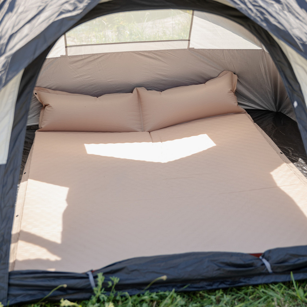 Надувний матрац 190х130см туристичний похідний в намет Camping Lugi, самонадувний кемпінговий підголівник комфортний LU-027 Коломия - фото 10