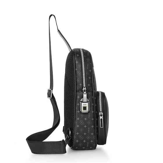 Сумка WIWU Master Fingerprint Lock Crossbody Bag Black Одеса