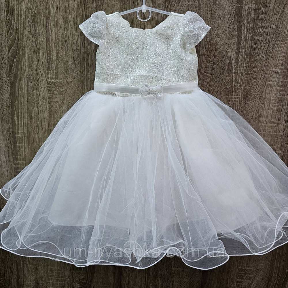 Сукня Сніжинка ошатне плаття для дівчинки з глітером Кривий Ріг - фото 14