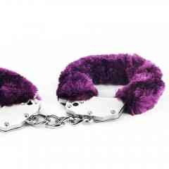 Наручники - Fetish Pleasure Fluffy Hand Cuffs Purple Sex Aura Київ