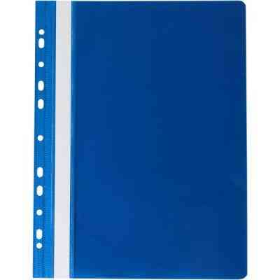 Папка-скоросшиватель Buromax A4, perforated, PVC, dark blue/ PROFESSIONAL (BM.3331-03) Винница