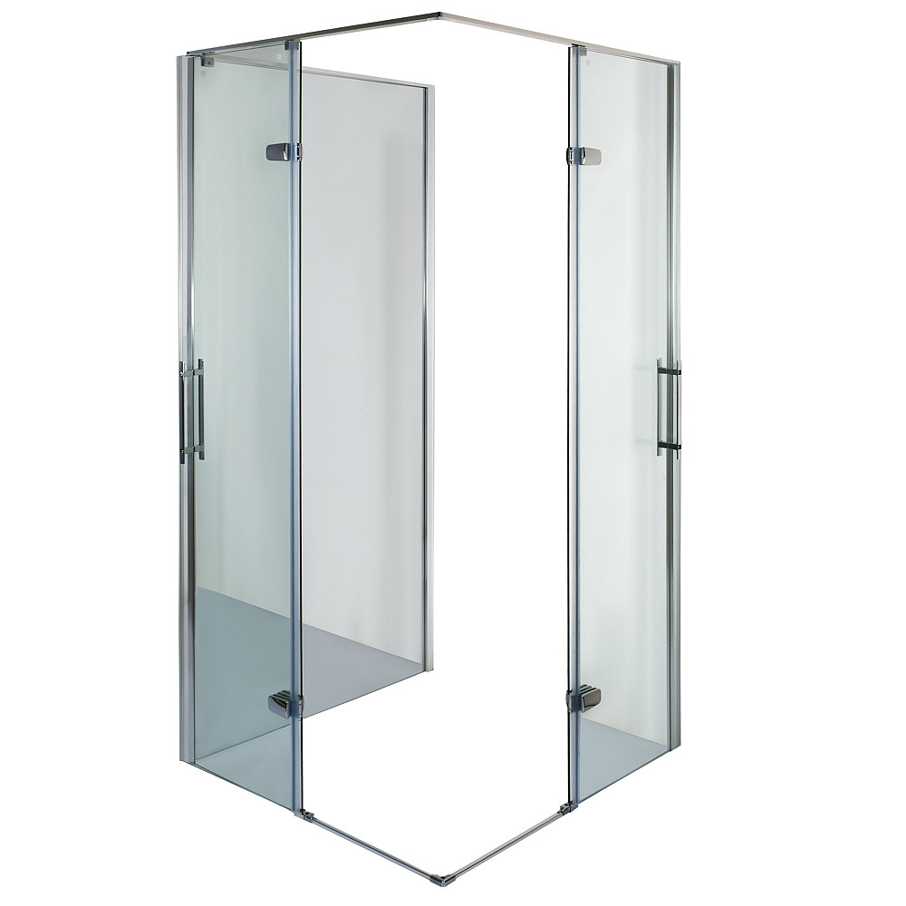 Душова кабіна квадратна без піддона від стіни WDA N90TC BRAVO (1уп.) Тернопіль - фото 13