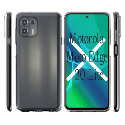 Чехол для мобильного телефона BeCover Moto Edge 20 Lite Transparancy (707431) Винница - изображение 1