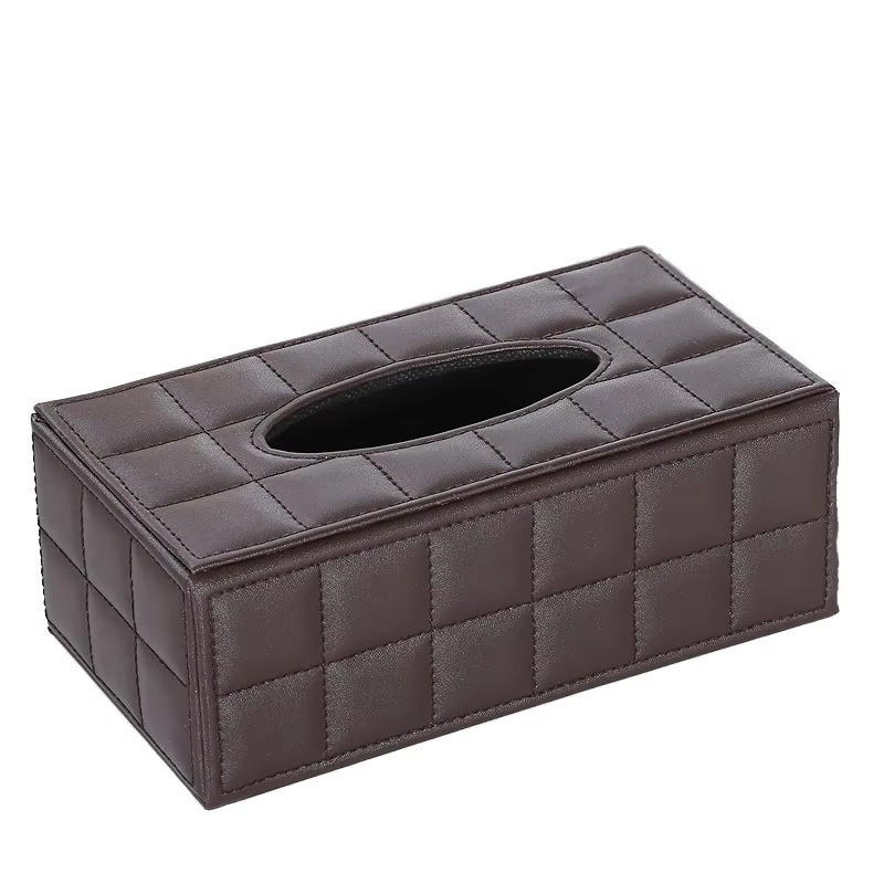 Органайзер для салфеток, салфетница, диспенсер под салфетки для дома,кухни ванной из искусственной кожи, коричневый Каменец-Подольский - изображение 4