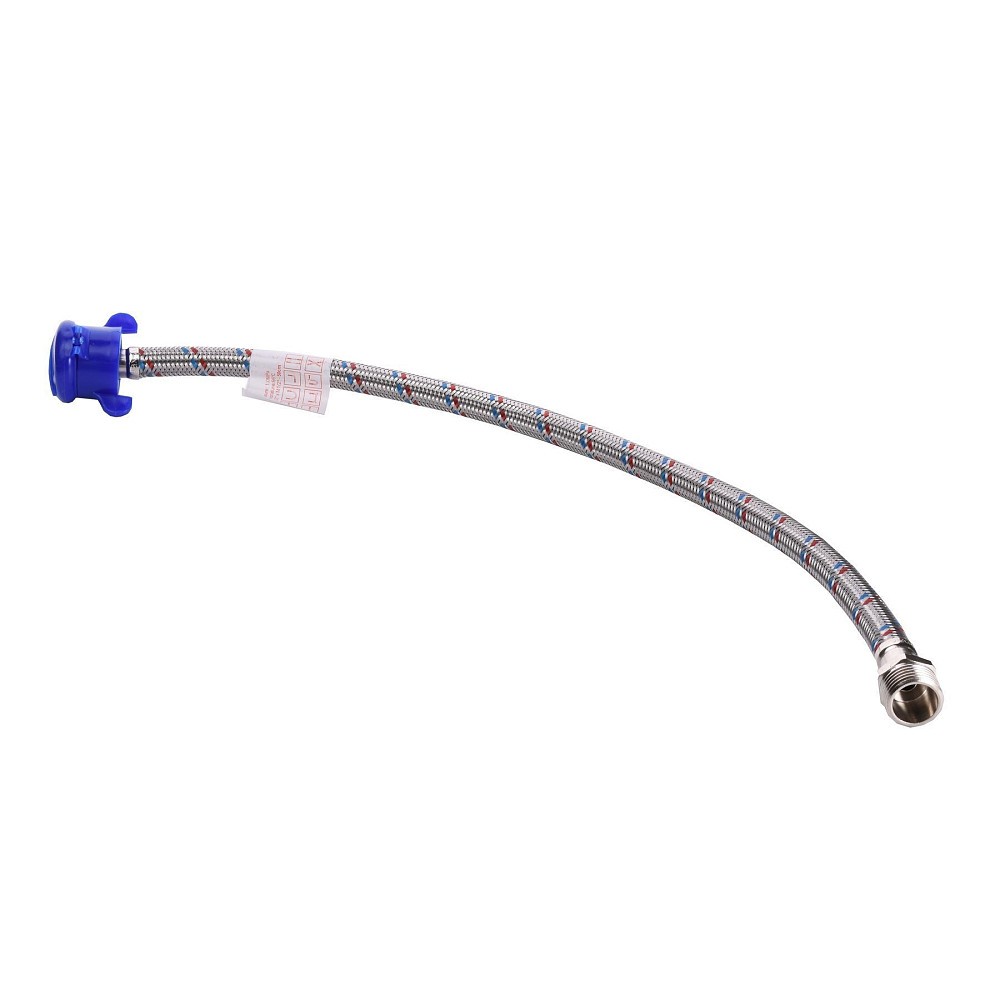 Шланг нержавіюча сталь SOLOMON 1/2″х1/2″ ЗВ 1,0м HS31 Луцк - изображение 3