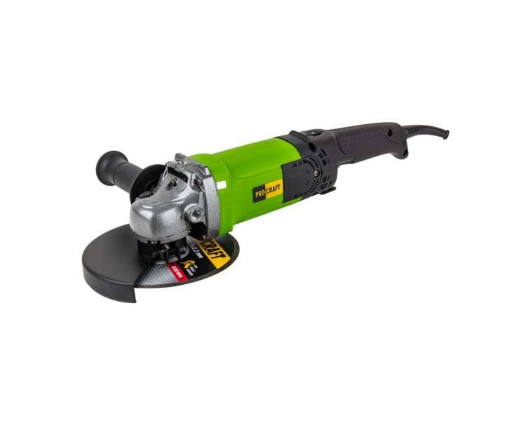 Болгарка Procraft PW-2200ES – кутова шліфмашина 180 мм, 2200 Вт, гарантія 36 міс Львів - фото 2