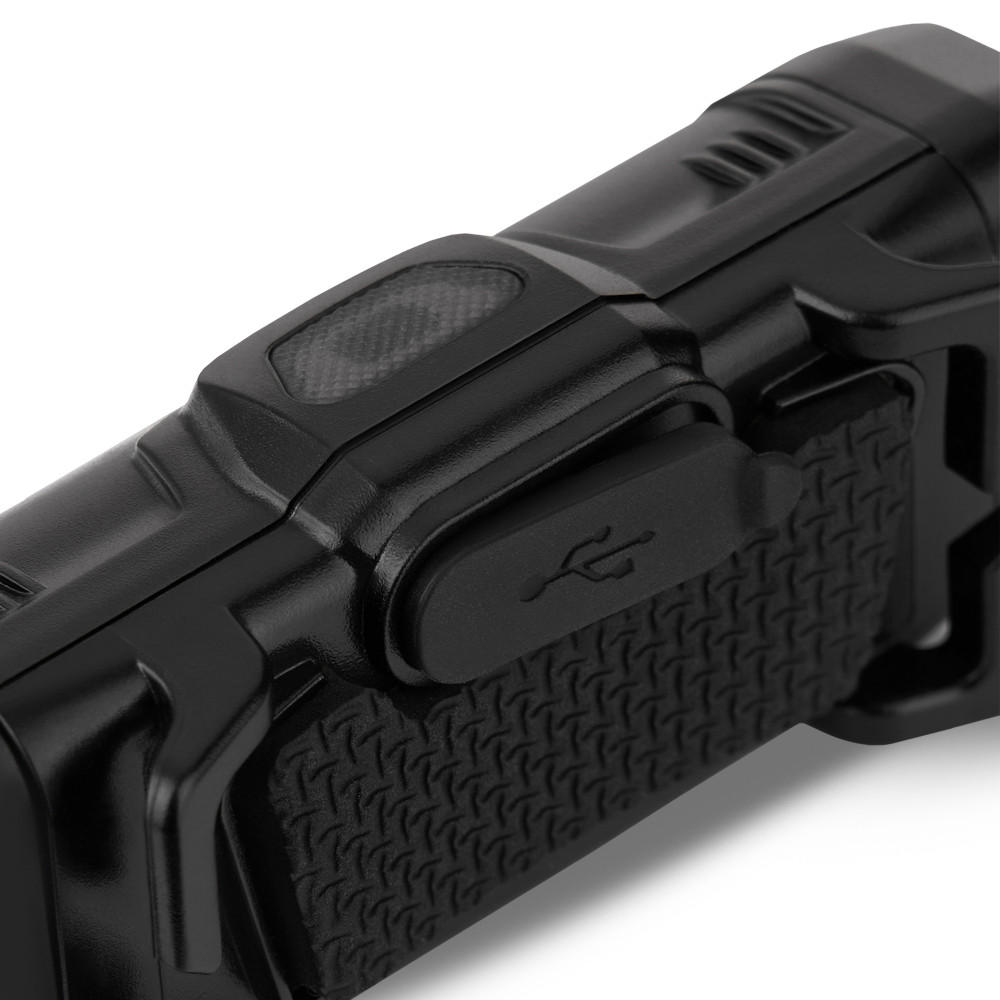 Ліхтар налобний Brevia 500Lm, 2600mAh micro-USB, IP64, заднє світло Львів - фото 8