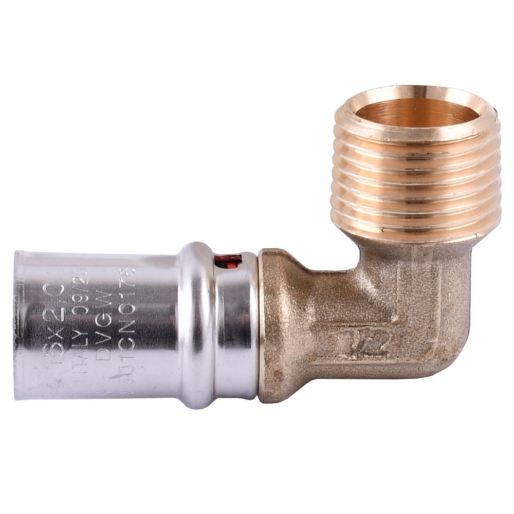 Кутник із зовнішньою різьбою прес APE ITALY AP 153 1/2″х16 Луцк - изображение 1