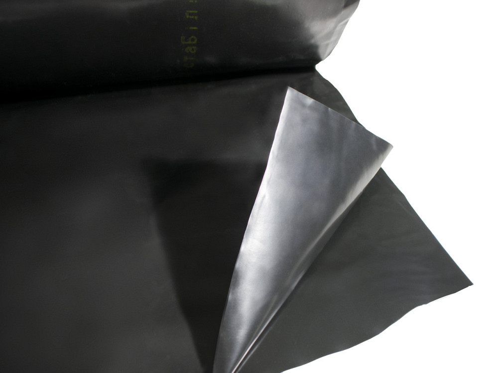 Плівка 200 мкм 3*50 м чорна поліетиленова щільна плівка Дніпро - фото 3