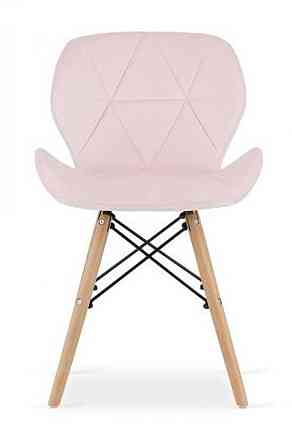 Крісло для кухні Bonro B-531 велюр сучасний стілець з м'яким сидінням Рожевий Київ