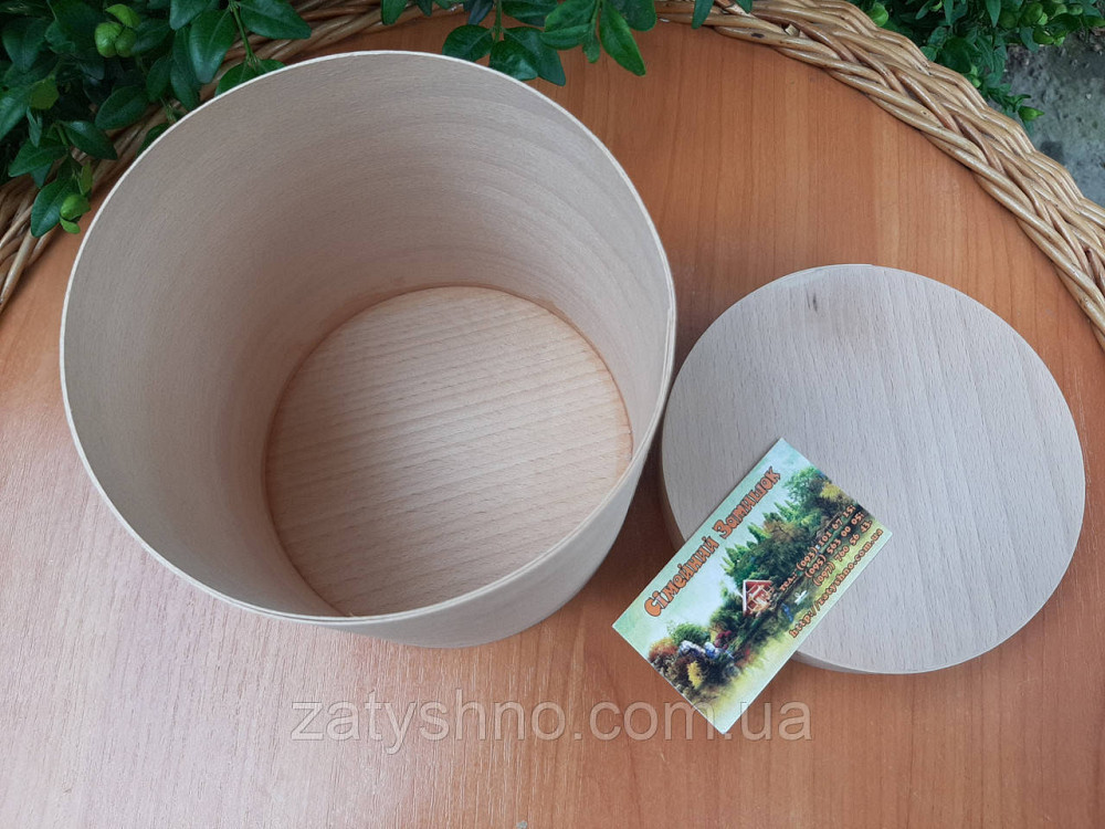 Тубус из шпона для подарков Киев - изображение 2